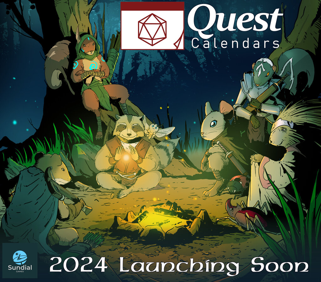 2024 Quest Calendar An AdventureaDay RPG By Sundial Games, 60 OFF