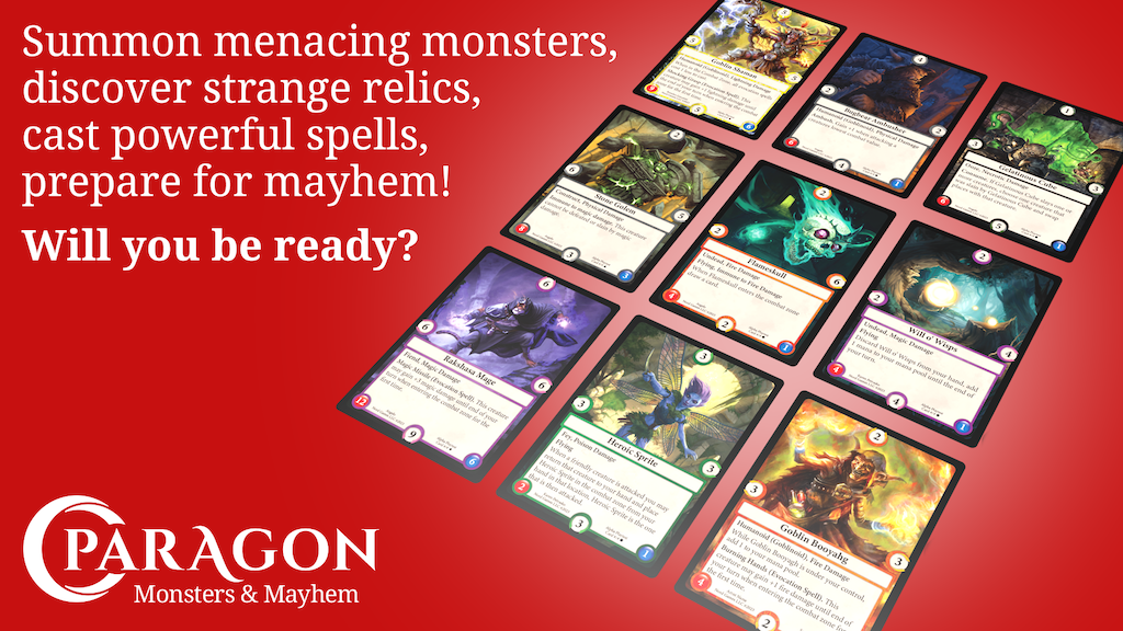 Paragon: Monsters & Mayhem TCG/CCG Founders Edition