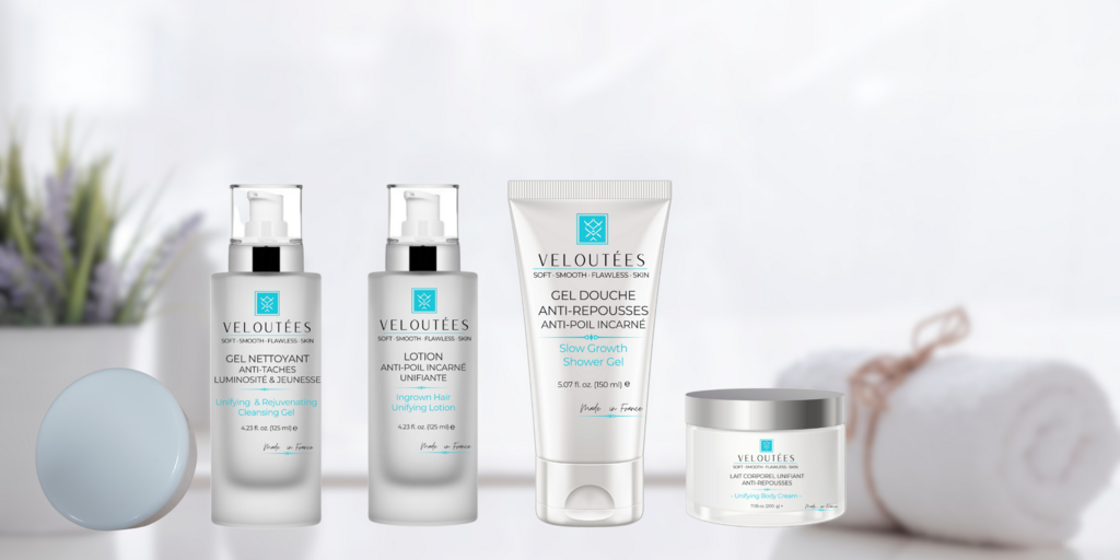 For Soft Smooth Flawless Skin choose Veloutées Premium made in France