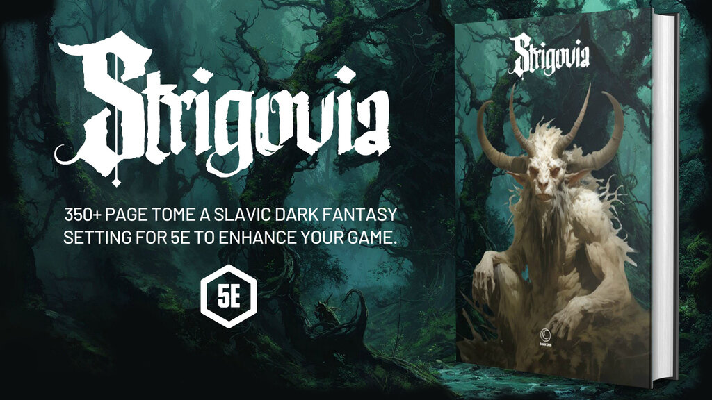 Strigovia - A Slavic Dark Fantasy Setting for 5E+