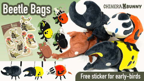 Beetle Bags: Plush Bag Collection