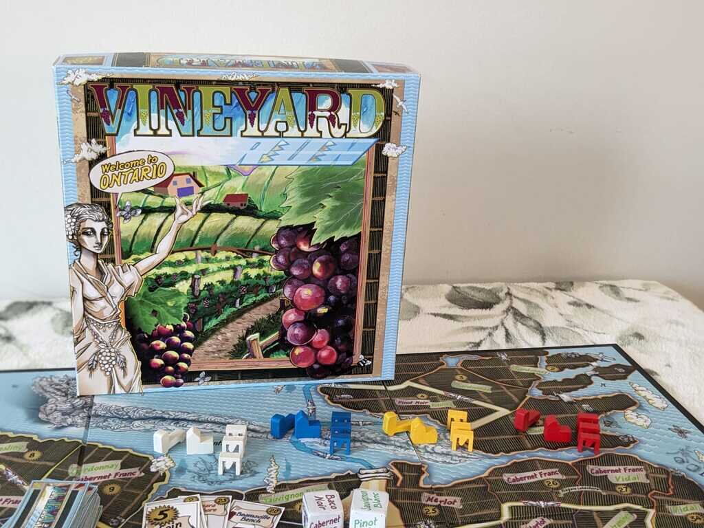 Vineyard Run -- The Ontario Wine Board Game