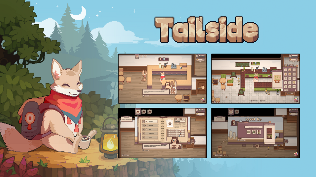 Tailside: Cozy Fox Cafe (Indie game)