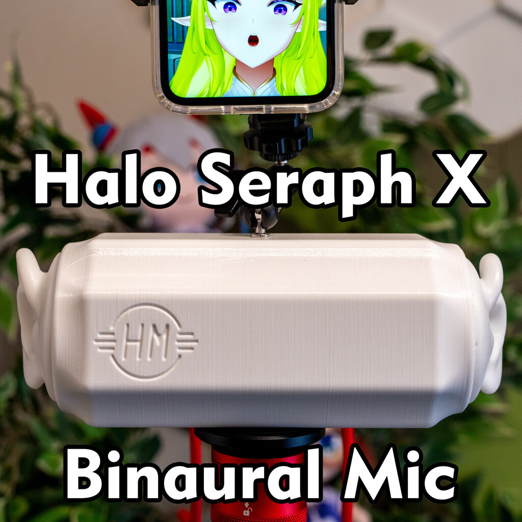 Seraph X Binaural Microphone - For ASMR Artists and Field Recorders