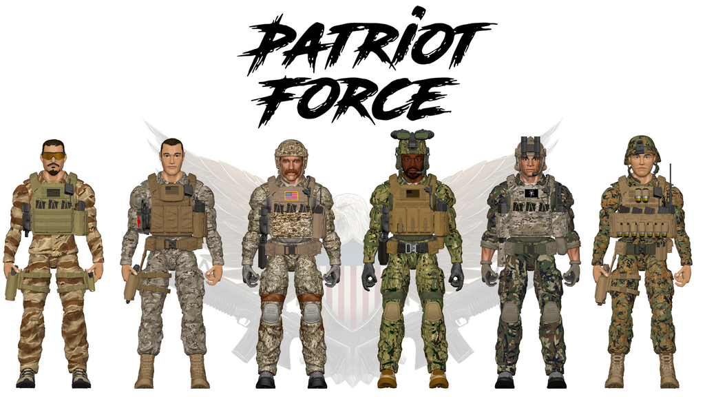 Patriot Force - U.S. Veteran 6” Action Figures
