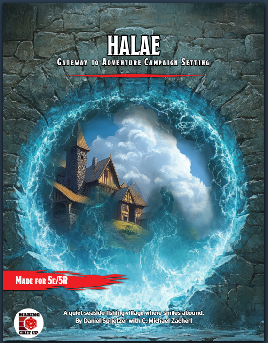 Halae: Gateway to Adventure Book 1 – A Unique D&D 5E Campaign Setting