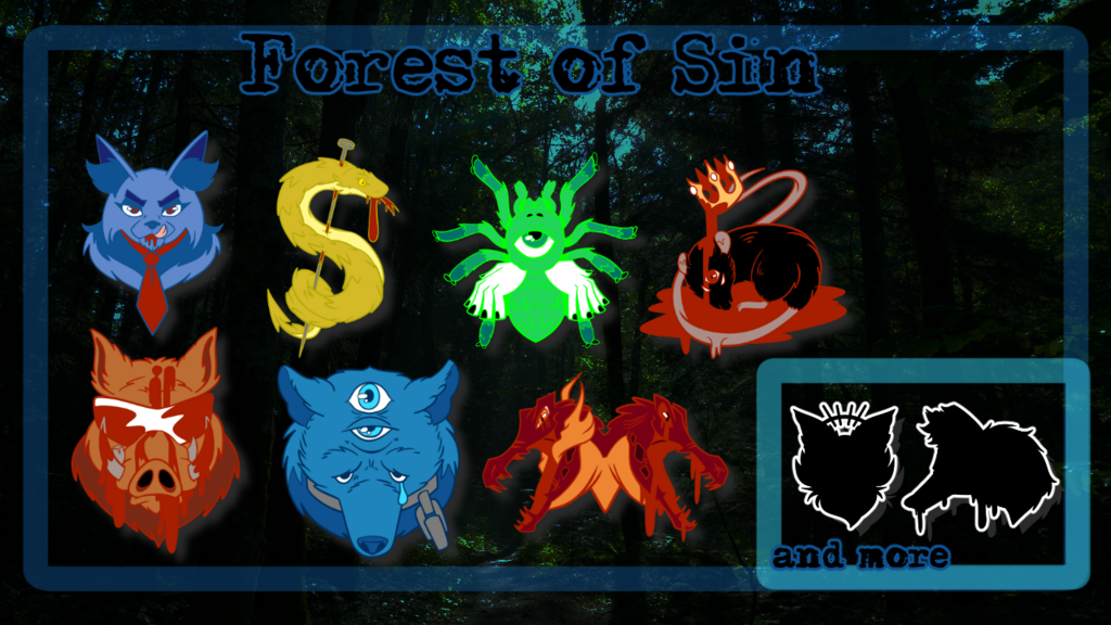 Forest of Sin | Enamel Pin Collection