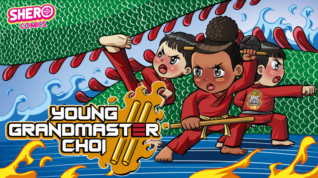 Young Grandmaster Choi is a colorful kid's martial arts manga.