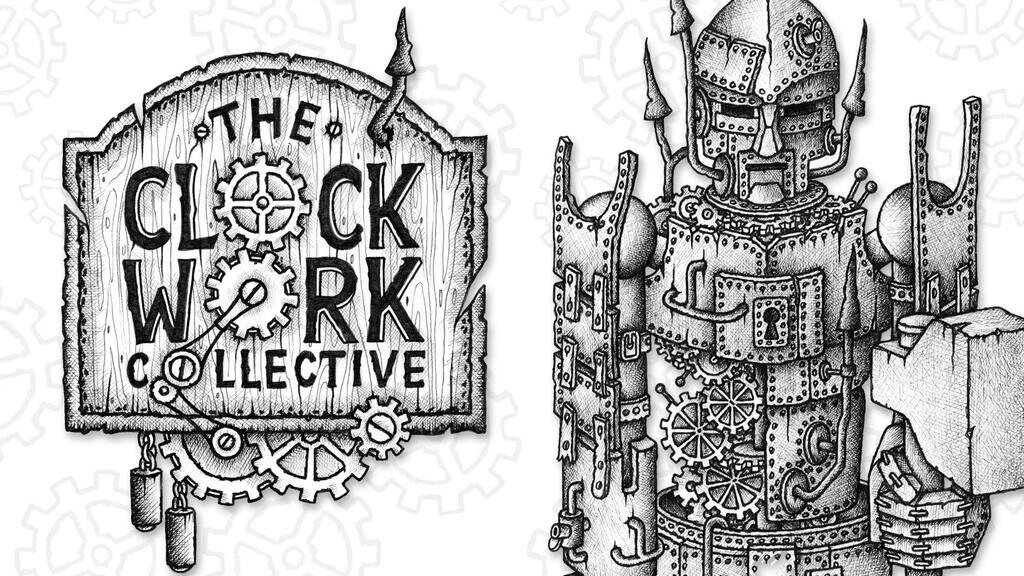 The Clockwork Collective: Art Book, Short Story & Papercraft