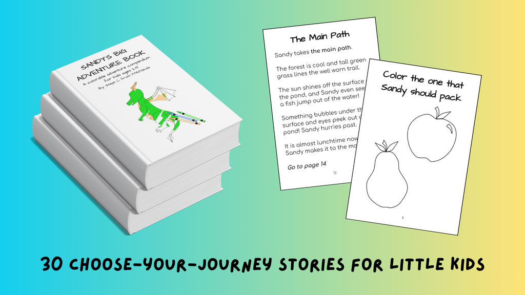 StoryGuider: choose your journey stories for little kids