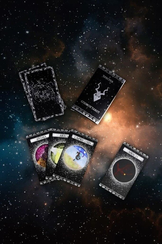 Tarot Deck Space Astrology Greek Mythology Constellations