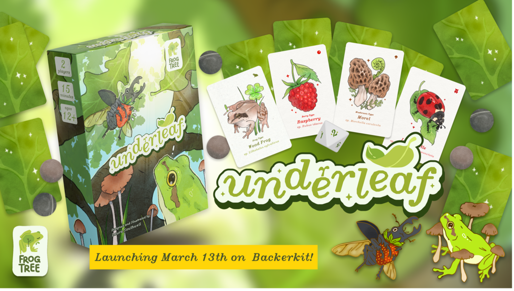 Underleaf - a tiny foraging set collection game