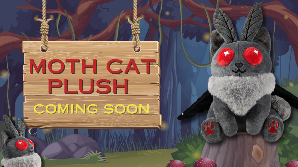 Moth Cat Plush