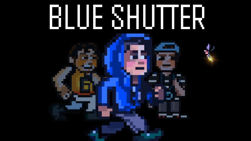 Blue Shutter: Snap Away Darkness in a Story-Rich Pixel RPG