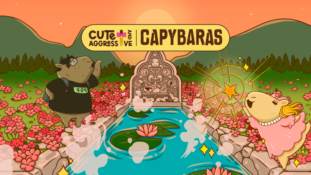 Cute & Aggressive: Capybaras