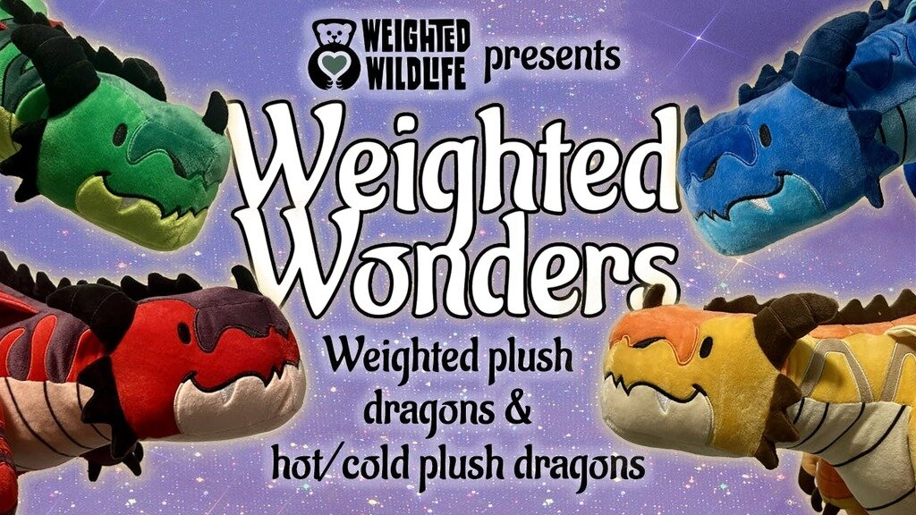 Weighted Wonders - Weighted Dragon and Hot/Cold Plush