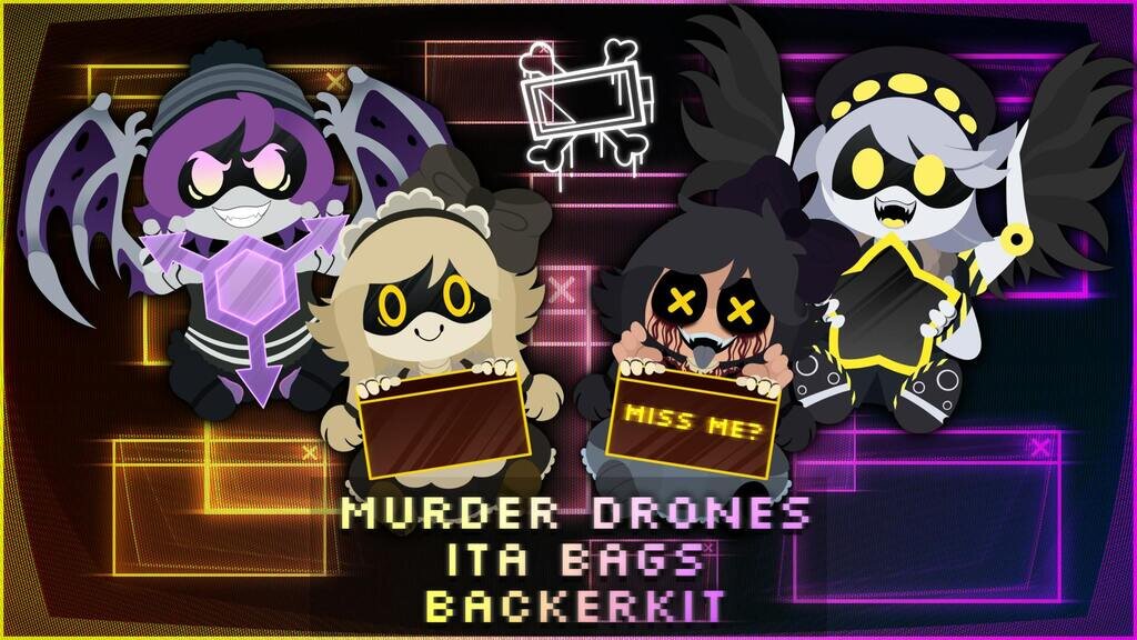 💜 Murder Drones - Ita Bag Collection ! 💛