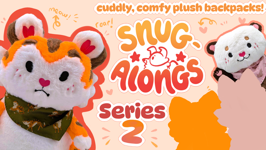 Snug-Alongs Plush Backpacks: Series 2