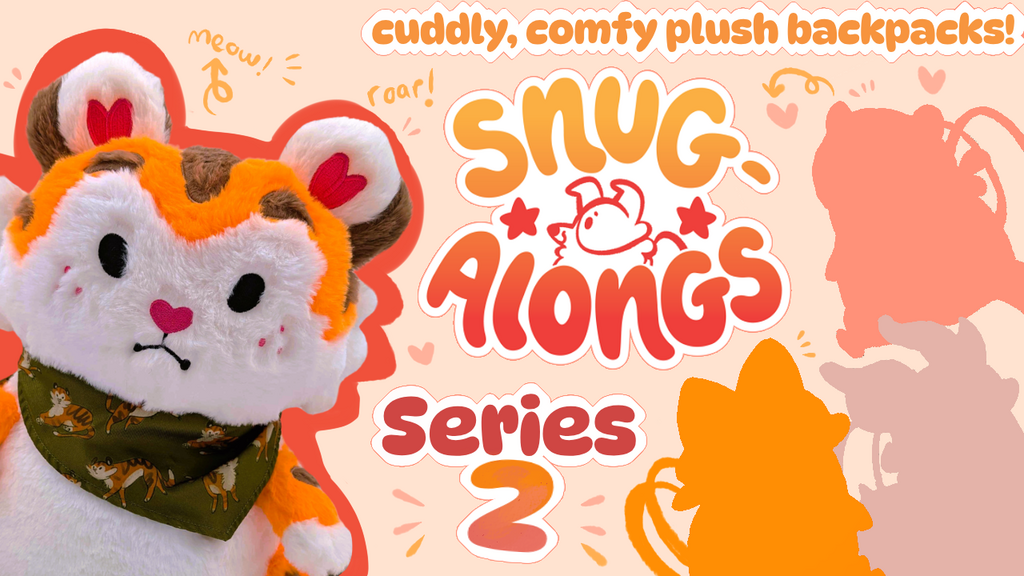 Snug-Alongs Plush Backpacks: Series 2