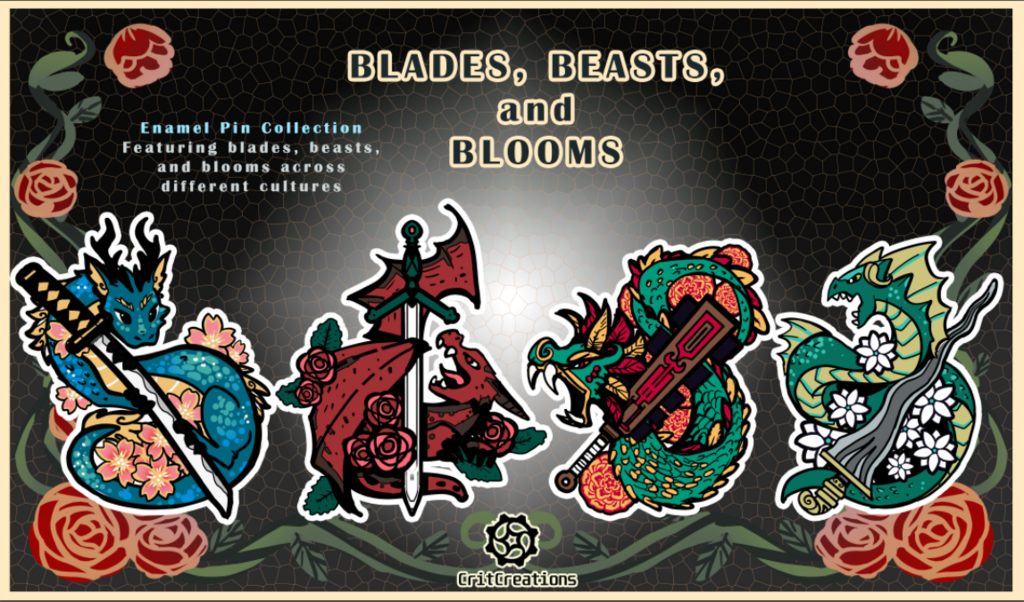 Blades, Beasts and Blooms