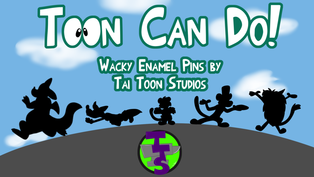 Toon Can Do!-Cute and Wacky Enamel Pins