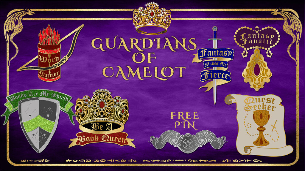 Guardians of Camelot Enamel Pins