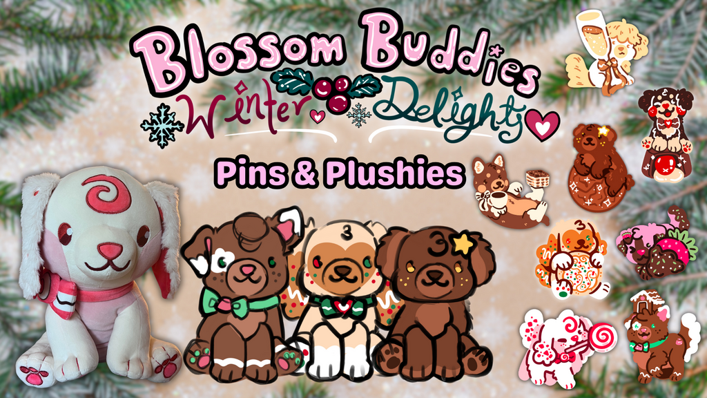 Blossom Buddies: Winter Delights (Pins & Plushies!)