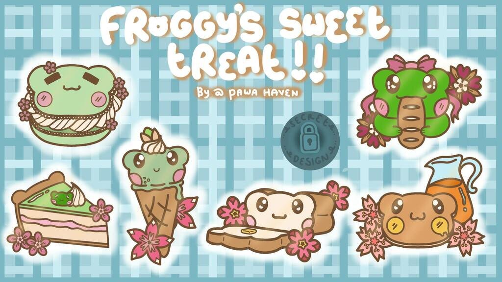 Froggy's Sweet Treat - Everyone loves a sweet treat, but especially Froggy!