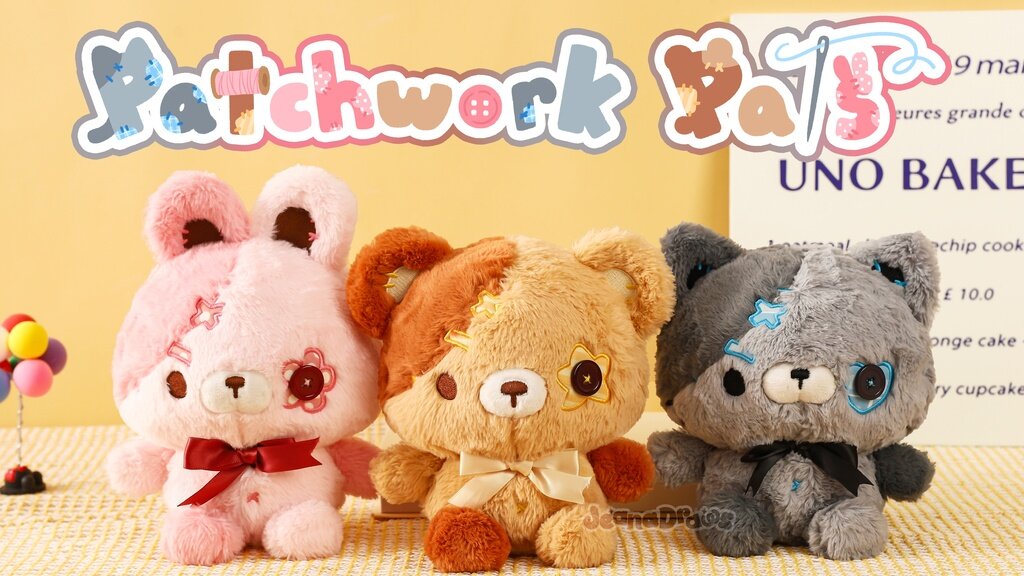 Patchwork Pals - Plushies, Pins & More