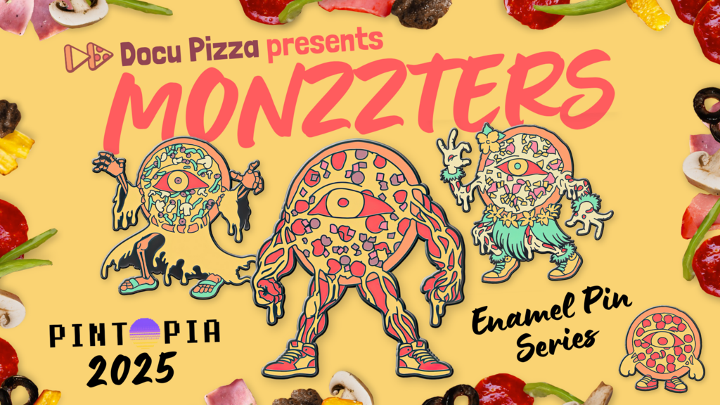 Docu Pizza's Monzzter Pins