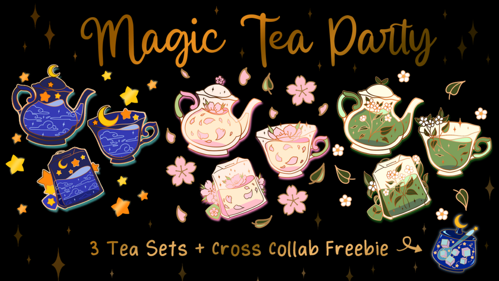 Magic Tea Party - Hard Enamel Pins