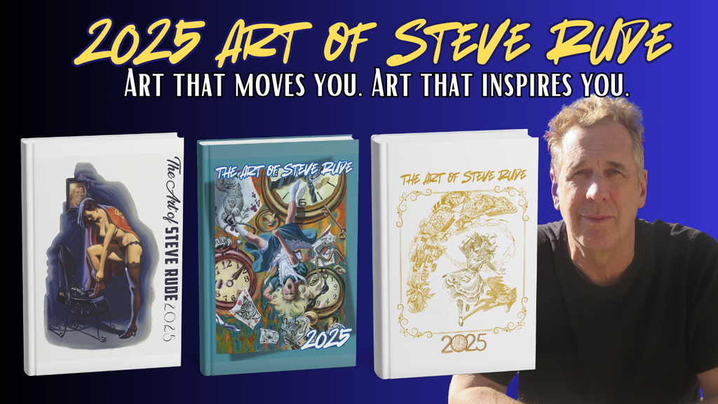 Art of Steve Rude 2025 Award Winning Sketchbook