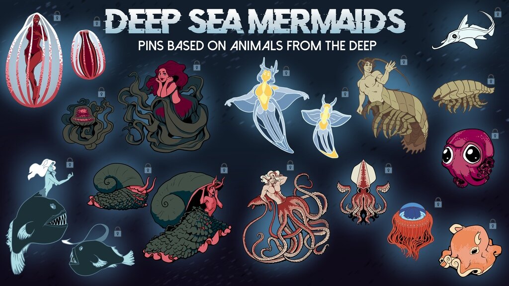 Deep sea mermaids