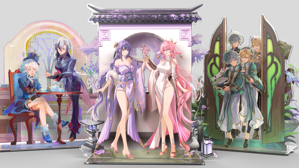 Genshin Standees Artist Series Vol 1