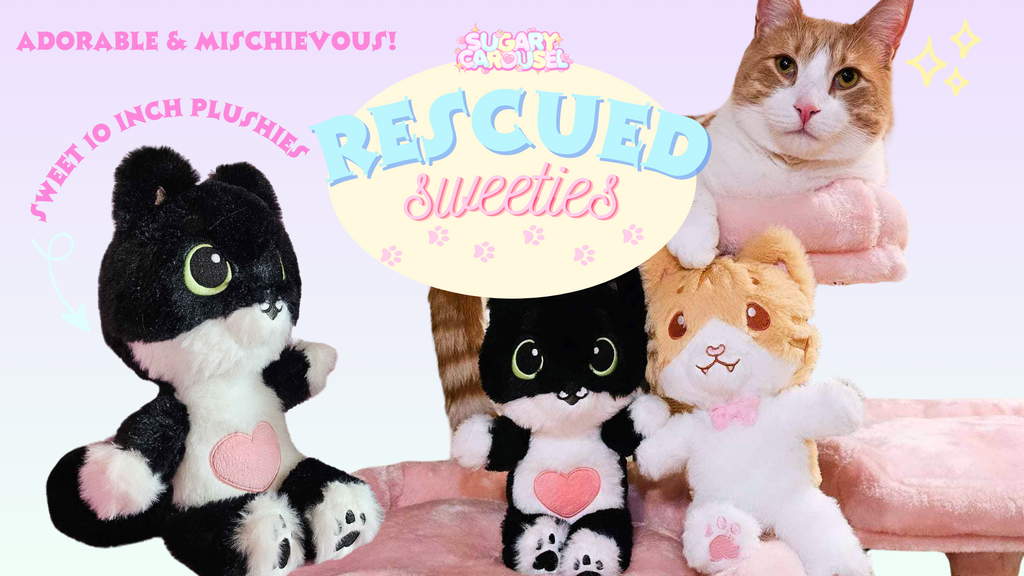 Rescued Sweeties : Plush kittens