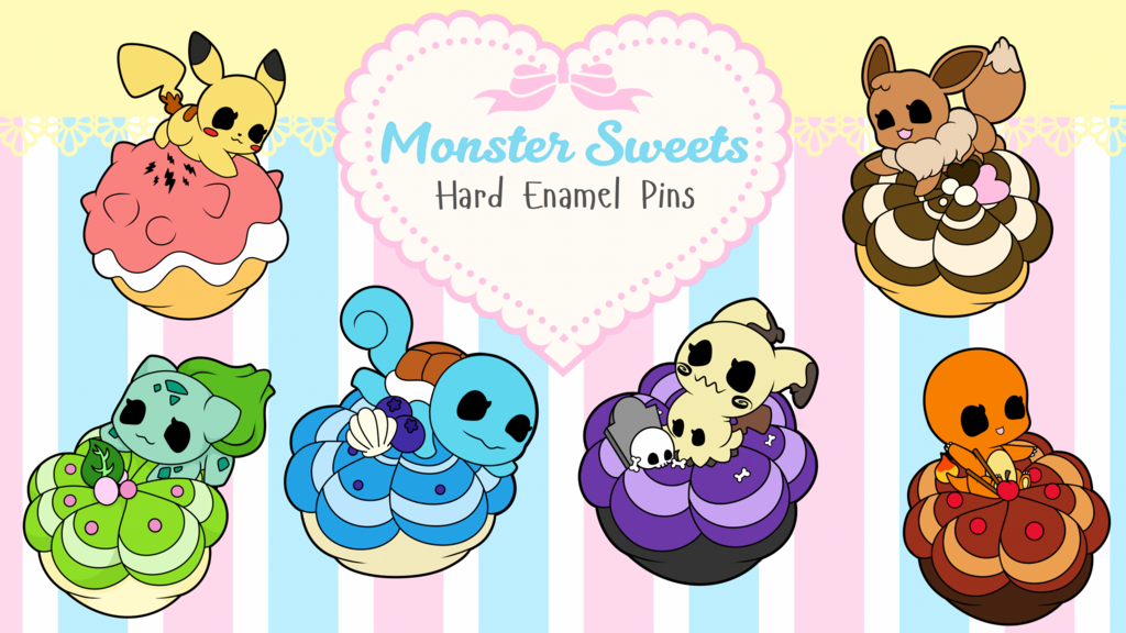 Monster Sweets - Pokemon with Unique Flavors!