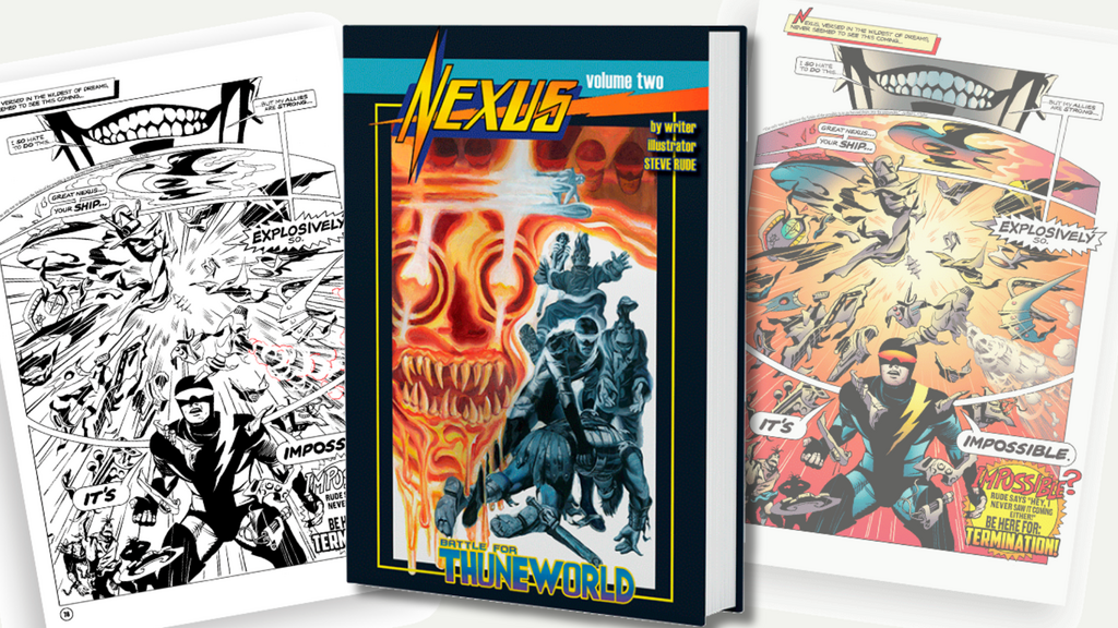 Nexus: The Battle for Thuneworld Hardcover by Steve Rude