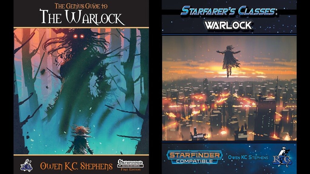 Warlocks for Pathfinder 1e and Starfinder 1e