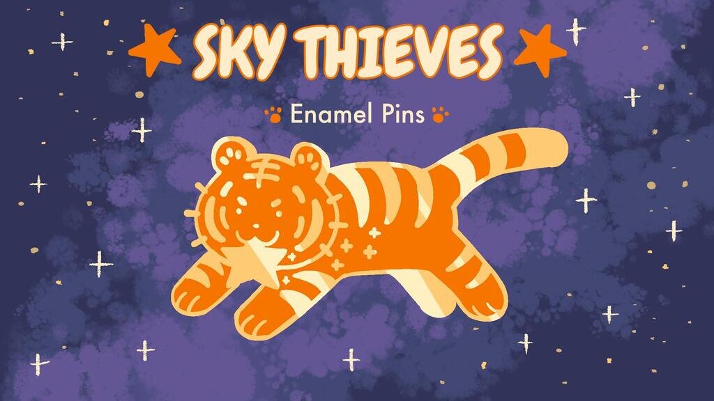 Sky Thieves Enamel Pins