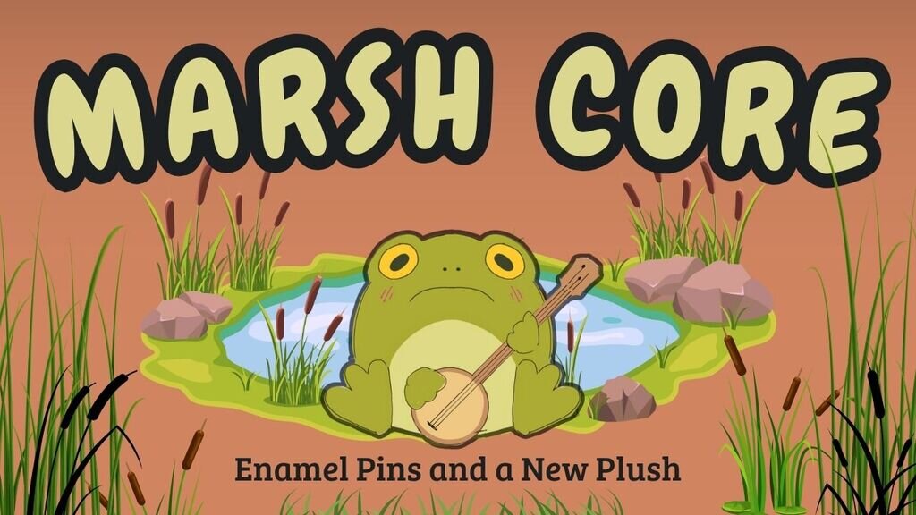 Marsh Core - Enamel Pins & Plush