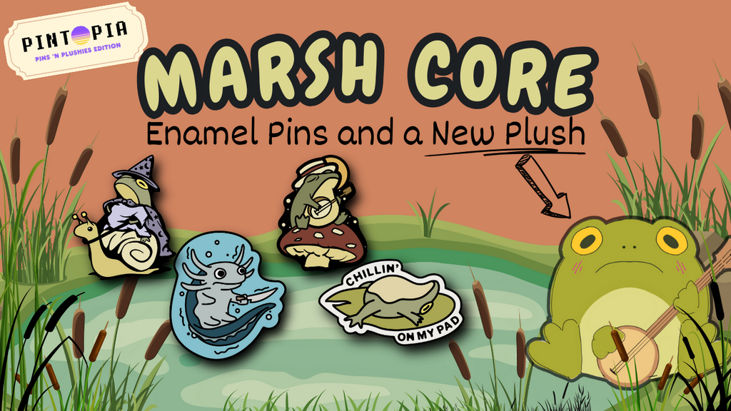 Marsh Core - Enamel Pins & Plush