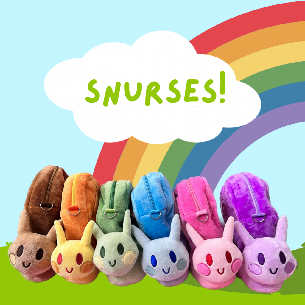 Snurses! The purse that’s a snail in array of colors!