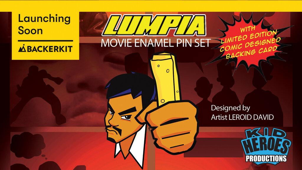 Original LUMPIA Movie Enamel Pin Set!