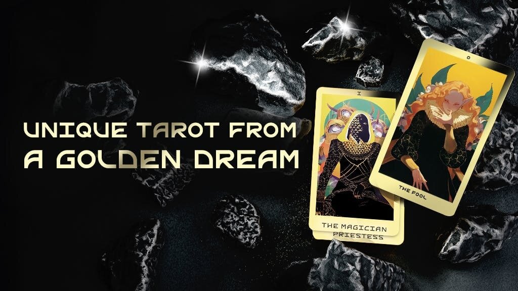 A Golden Dream Inspired Tarot Deck: Fantasy Meets Myth