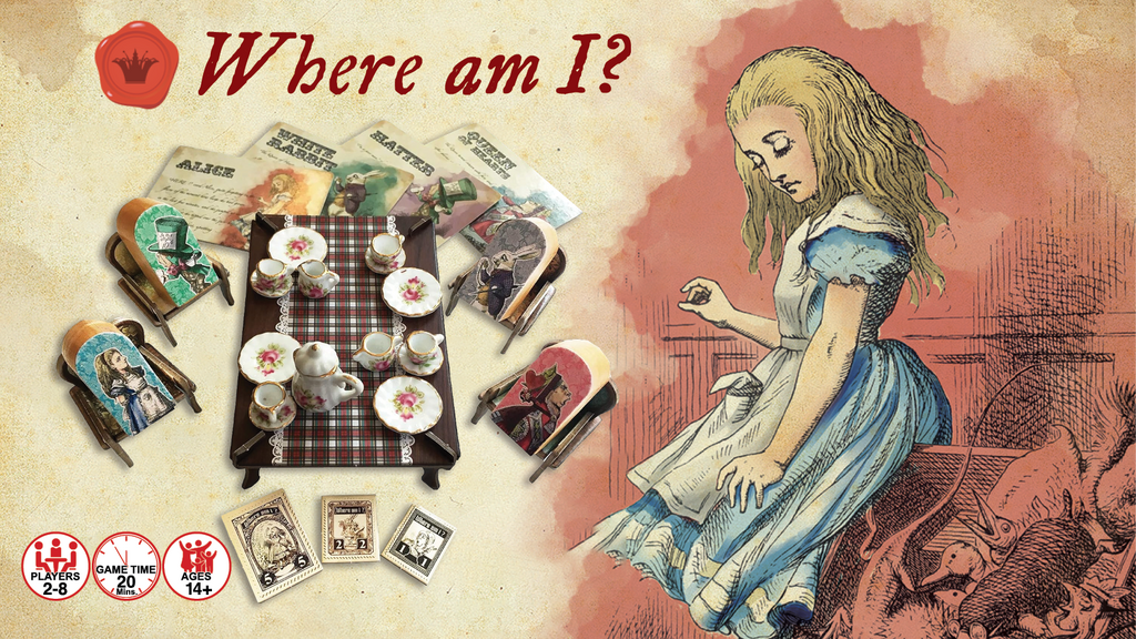 Where am I? Alice in a Mad Tea Party... Expanded!