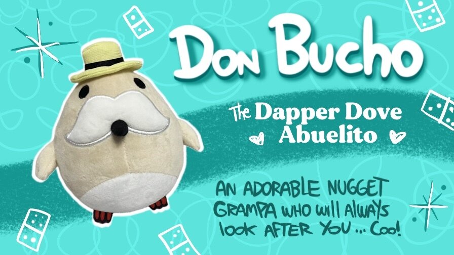 Don Bucho the Dapper Dove Abuelito Plush Art Toy