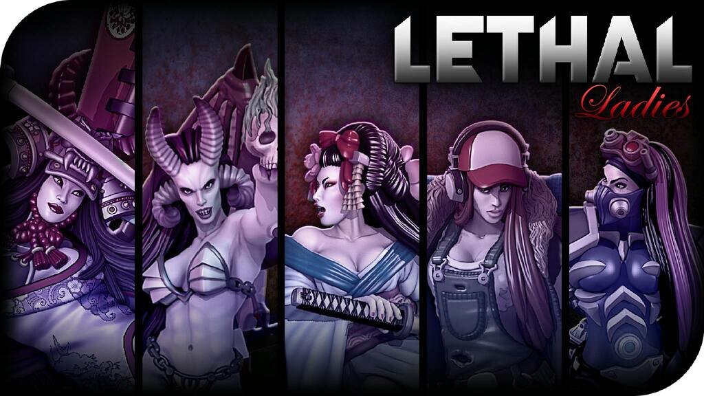 LETHAL LADIES - 3D Printable STL Miniatures