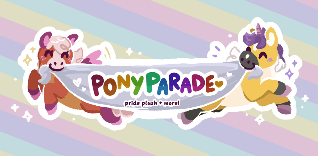 Pony Parade- plush pals!