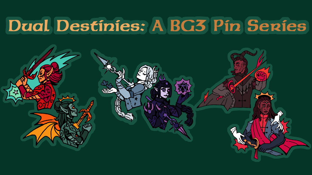 Dual Destinies: A BG3 Pin Series