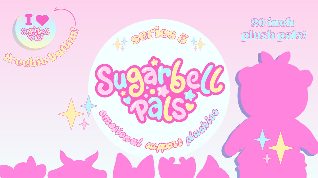 Sugarbell Pals: Emotional Support plushies Series 3